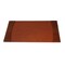 Dacasso Protacini Cognac Brown Italian Patent Leather 34 x 20 Side-Rail Desk Pad P6101 - alternate 1